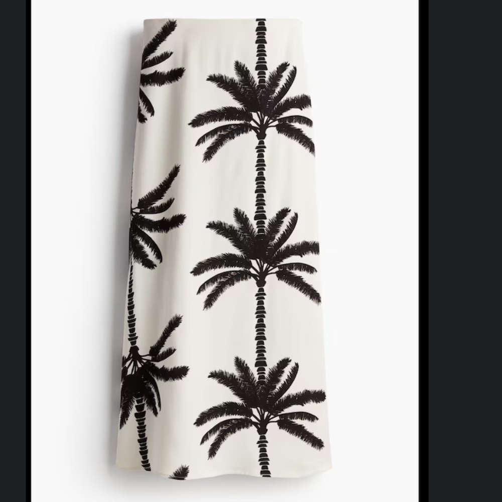 H&M Palm Skirt